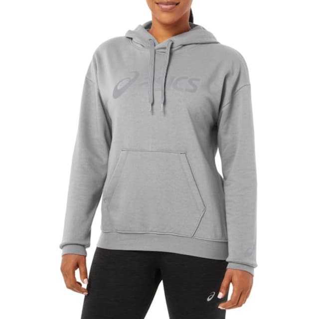Толстовка жіноча Asics Big Asics Oth Hoodie сіра 2032A990-023