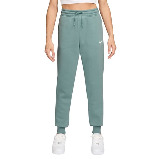 Штани жіночі Nike W NSW PHNX FLC MR PANT STD бірюзові FZ7626-017