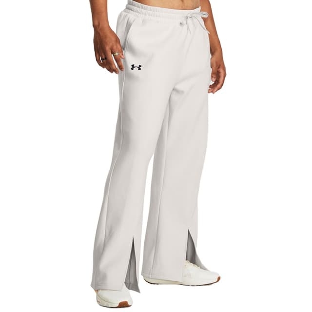 Штани жіночі Under Armour Unstoppable Flc Split Pant білі 1379847-114