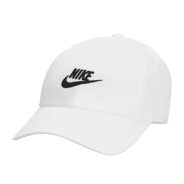 Бейсболка Nike U NK CLUB CAP U CB FUT WSH L белая FB5368-100