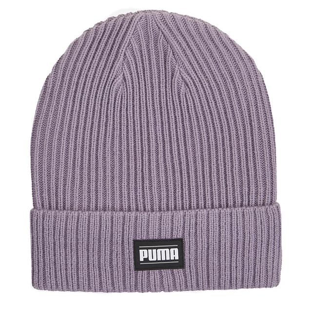 Шапка  Puma Ribbed Classic Cuff Beanie фіолетова 02403819