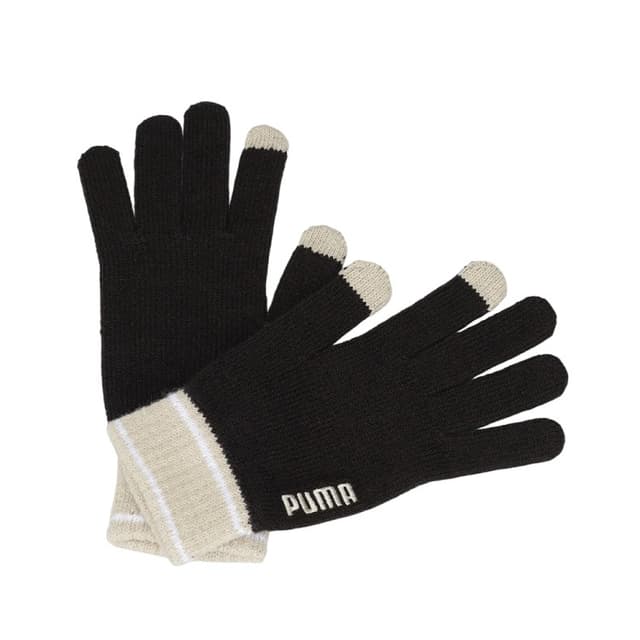 Перчатки  Puma PUMA Knit Gloves черные 04177204
