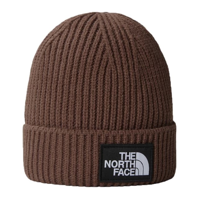 Шапка унісекс The North Face Logo Box Cuffed коричнева NF0A3FJX1OI1