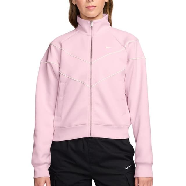Толстовка жіноча Nike W NSW NK WR POLY KNIT JKT рожева HJ0975-663