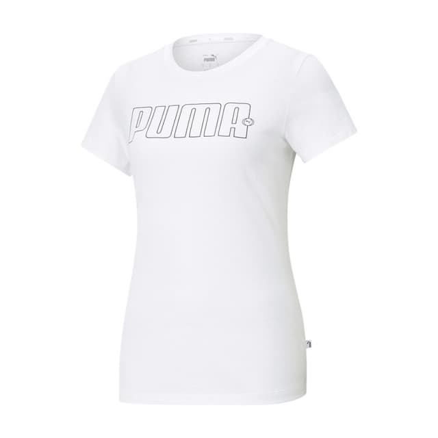 Футболка жіноча Puma Rebel Graphic Tee біла 58573602 