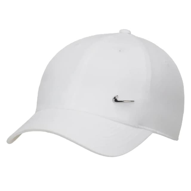 Бейсболка Nike U NK DF CLUB CAP U CB MTSWSH L белая FB5372-100
