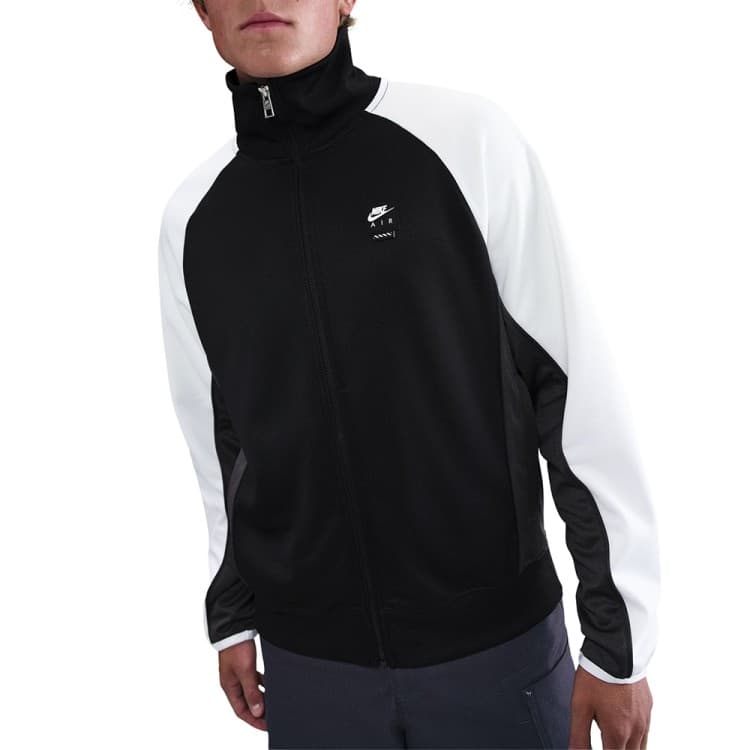 Толстовка чоловіча Nike M AIR PK FZ JKT чорна IB2145-010