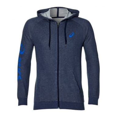 Толстовка чоловіча Asics Big Asics Fz Hoodie синя 2031A983-403 