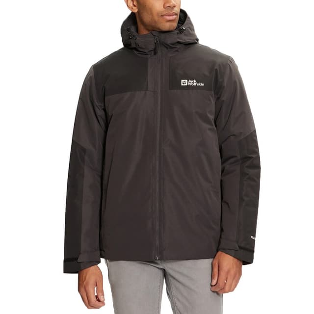 Куртка мужская Jack Wolfskin JASPER INS JKT M темно-серая A61872-6350