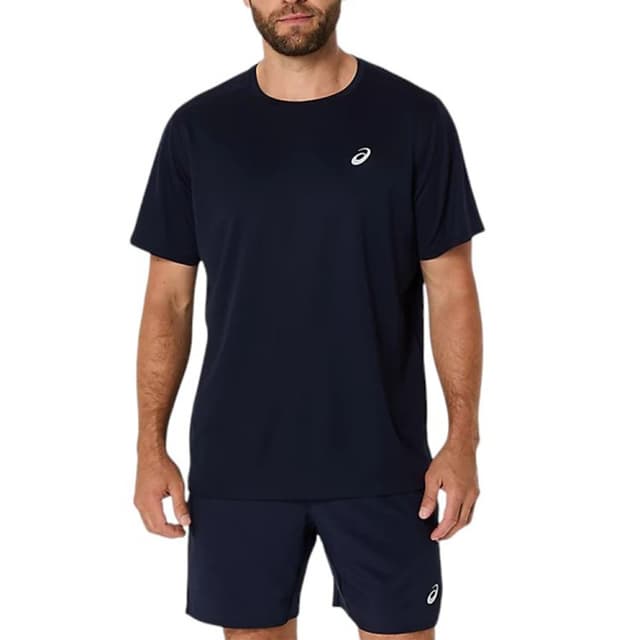 Футболка чоловіча Asics ASICS CORE SS TOP темно-синя 2011D221-400
