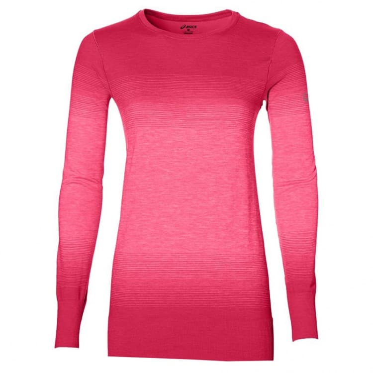 Толстовка женская Asics FUZEX SEAMLESS LS розовая 141215-0640