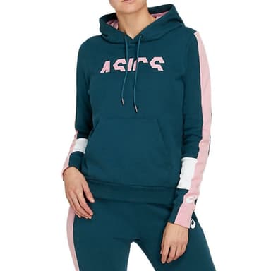 Толстовка жіноча Asics Colorblock Oth Hoody синя 2032B691-401 