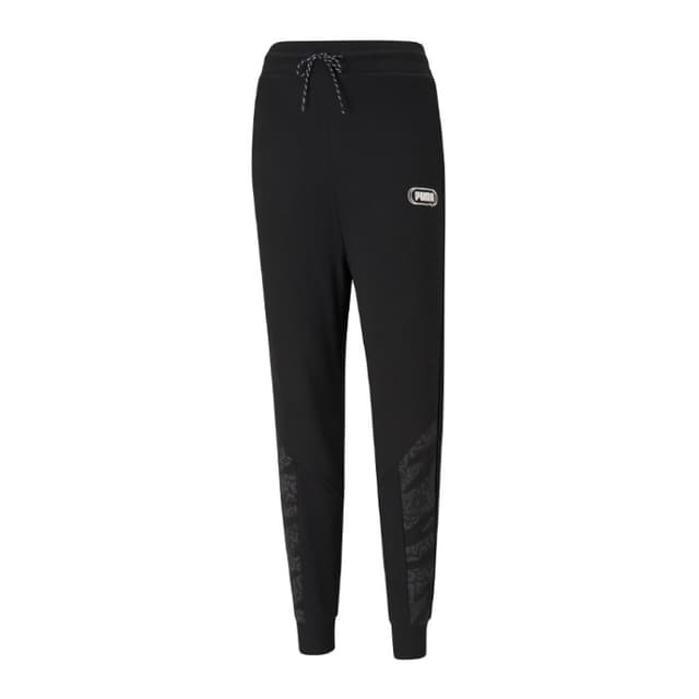 Брюки женские Puma Rebel High Waist Pants черные 58582551