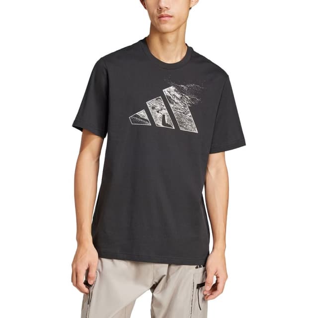 Футболка мужская Adidas M T CE LOGO T черная JI6788
