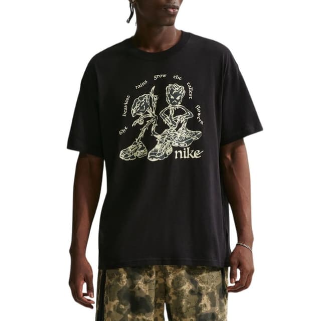 Футболка чоловіча Nike U NSW TEE LSE TALL FLOWERS чорна II3688-010