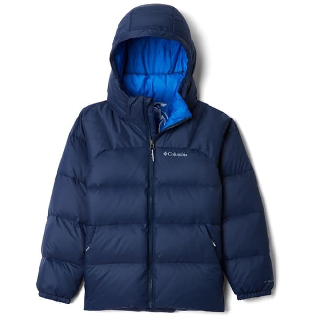 Куртка пуховая для мальчиков Columbia Centennial Creek Down Puffer синяя 1863651-464