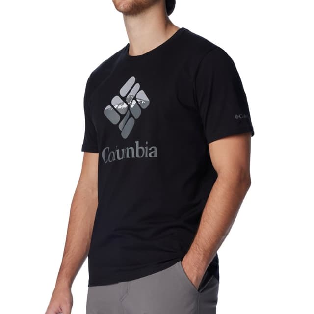 Футболка мужская Columbia Rapid Ridge™ Graphic Tee черная 1888811-006