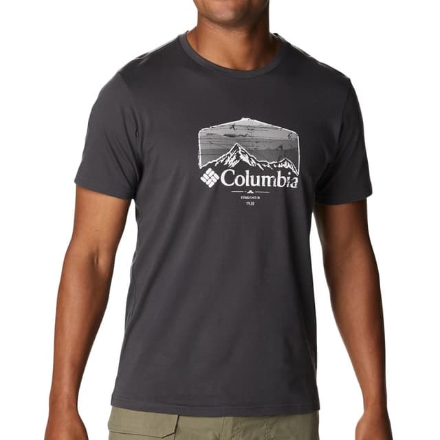 Футболка мужская Columbia Pathake™ Graphic Tee II черная 1934811-013