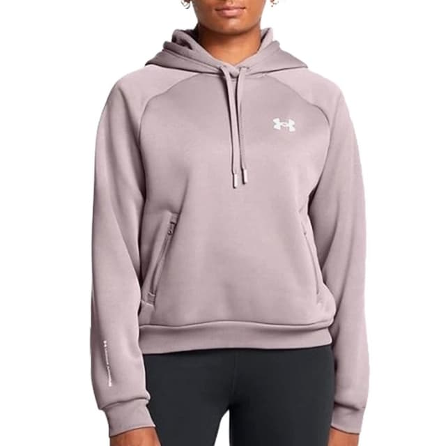 Толстовка жіноча Under Armour UA Armour Flc Pro Hdy сіра 1386504-015