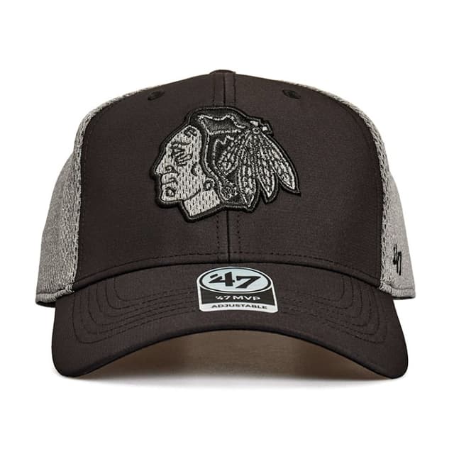 Бейсболка 47 Brand Arlo Chicago Blackhawks H-ARLOM04ZPV-BKA