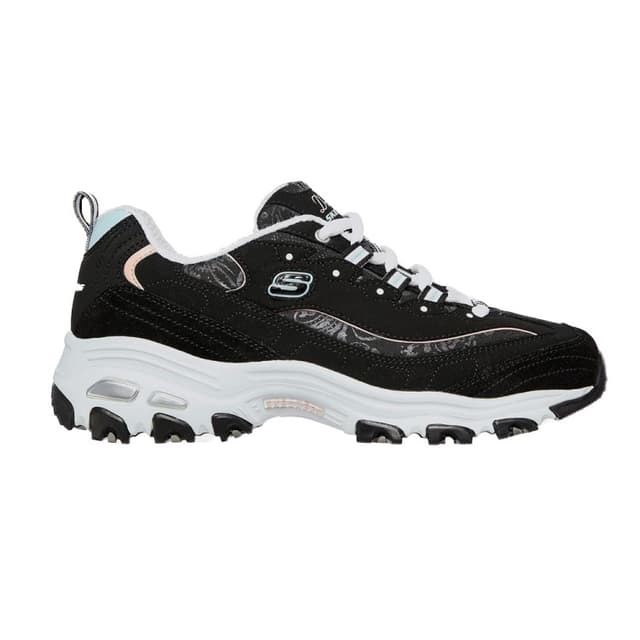 Кросівки жіночі Skechers D'Lites - Sparkling Rain чорні 149060 BKLB 