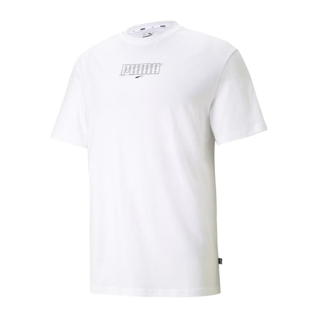 Футболка мужская Puma REBEL Graphic Tee белая 58782402