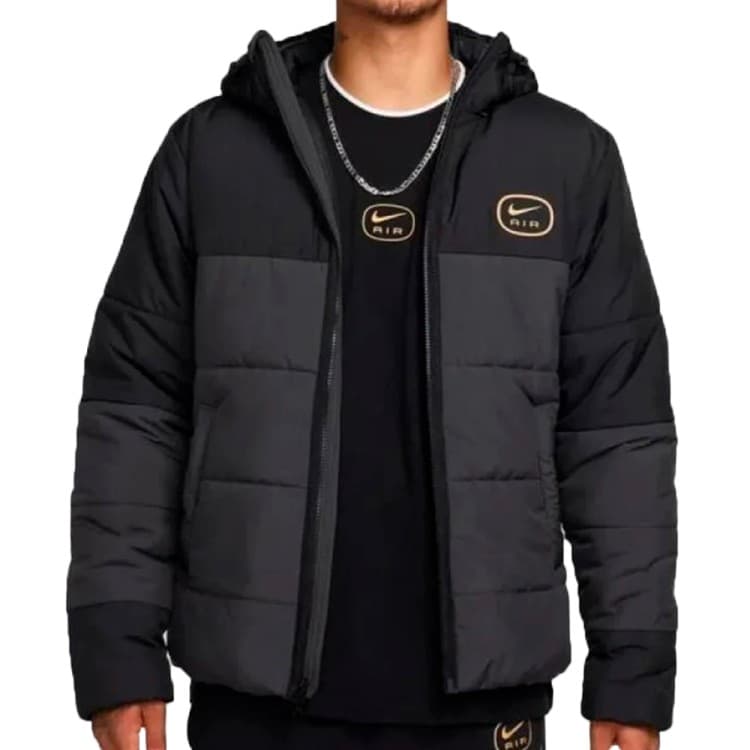 Куртка чоловіча Nike M NSW SW AIR SYN FILL JKT сіра HM0198-010