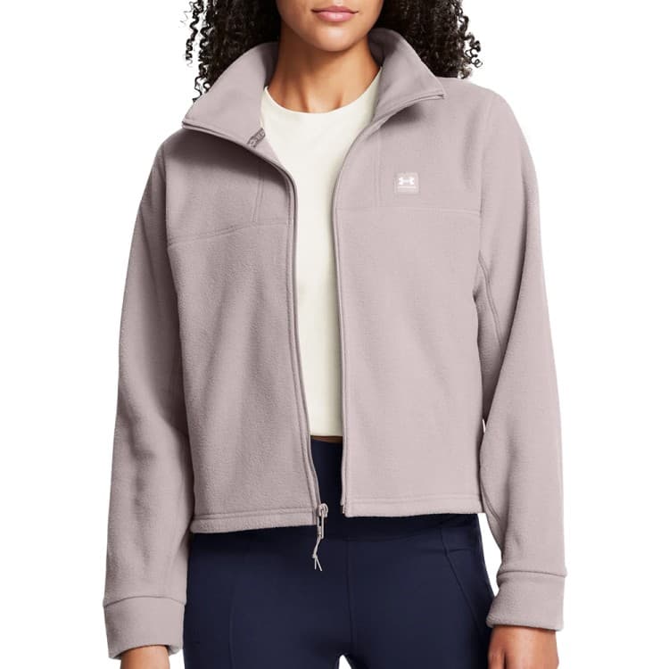 Толстовка жіноча Under Armour UA W Expanse Fleece FZ сіра 1387694-015