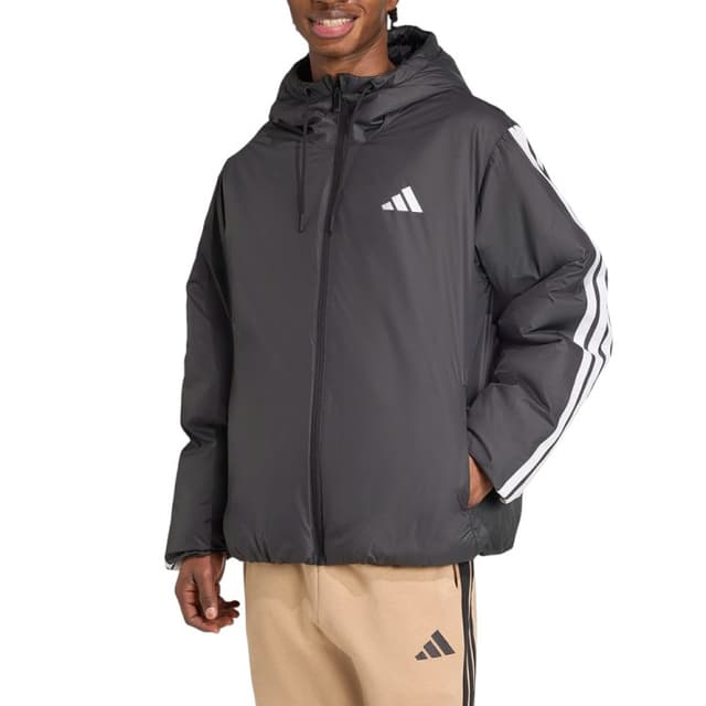 Куртка мужская Adidas ESS 3S INS HD J черная JM4042