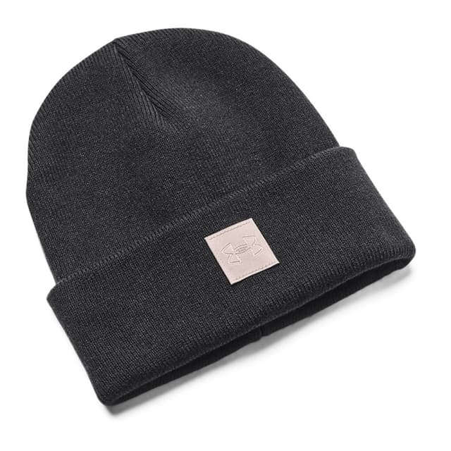 Шапка Under Armour UA Halftime Cuff чорна 1373101-001