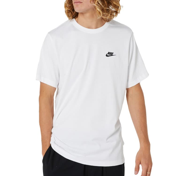 Футболка чоловіча Nike M NSW CLUB TEE біла AR4997-101
