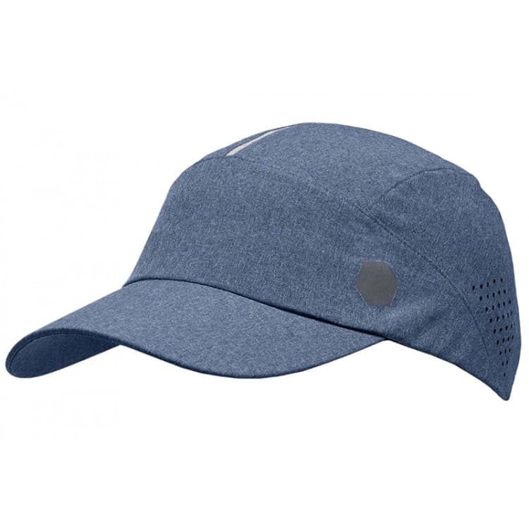 Бейсболка Asics Running Cap синяя 155010-0793