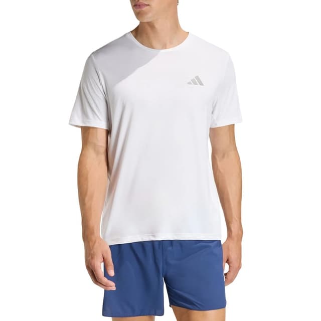 Футболка мужская Adidas Run Ess Tee M белая KB5960