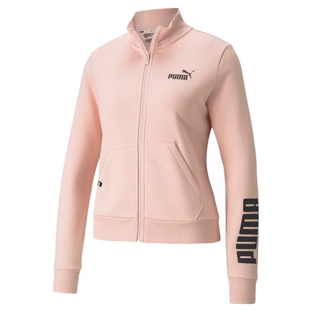 Толстовка жіноча Puma Puma Power Logo Track Jacket рожева 85593136