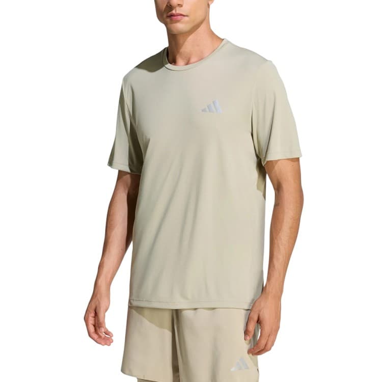 Футболка чоловіча Adidas Run Ess Tee M хакі KB5962