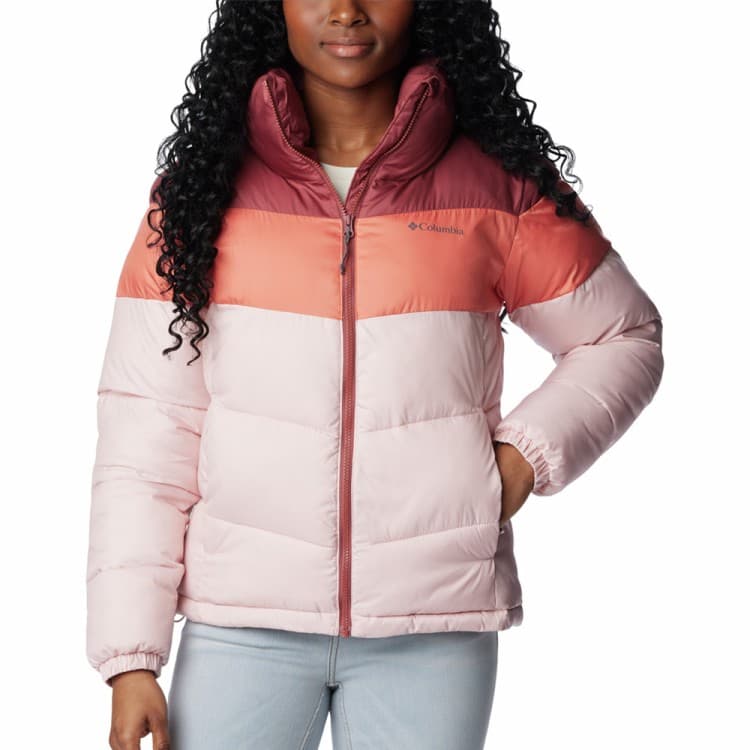 Куртка жіноча Columbia Puffect™ Color Blocked Jacket рожева 1955101-626