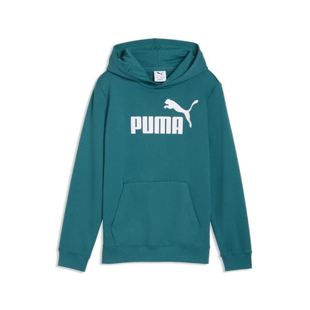 Толстовка детская Puma ESS No. 1 Logo Hoodie TR B зеленая 68490941
