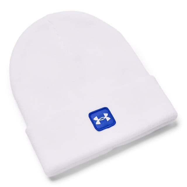 Шапка Under Armour UA Halftime Cuff біла 1373155-100
