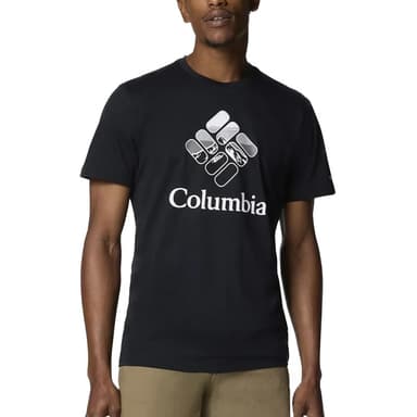 Футболка чоловiча Columbia M Rapid Ridge™ Graphic Tee чорна 1888811-001