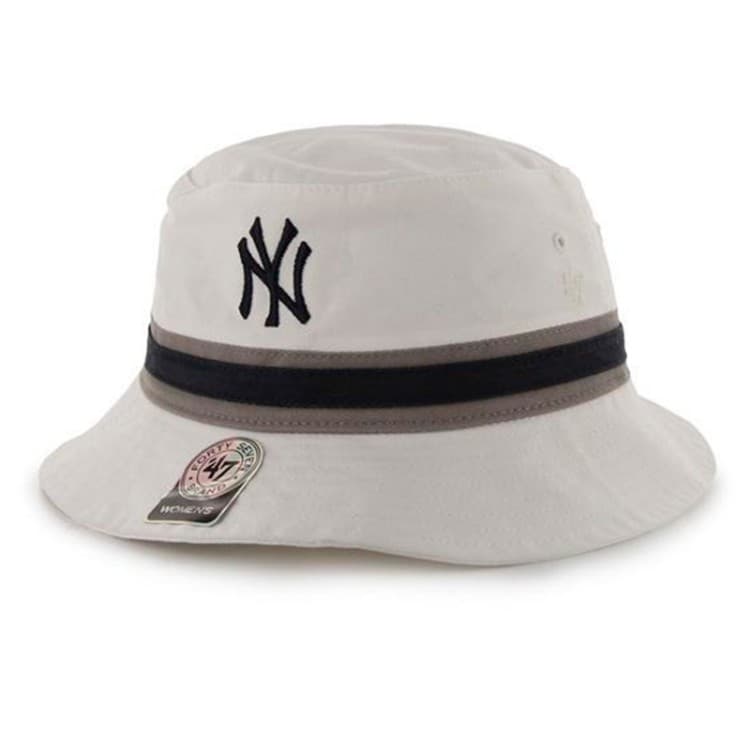 Панама 47 Brand Striped Bucket Los Angeles Dod белая B-SDBKT17GWF-WH