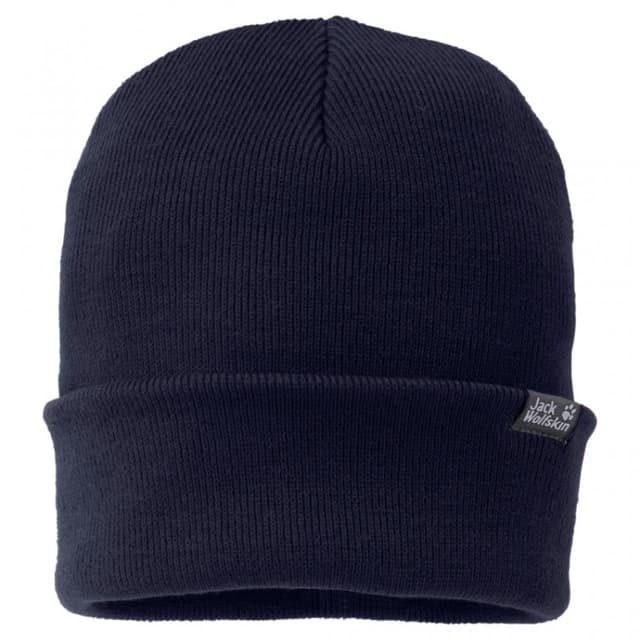 Шапка унісекс Jack Wolfskin RIB HAT темно-сіра 1903891-1010