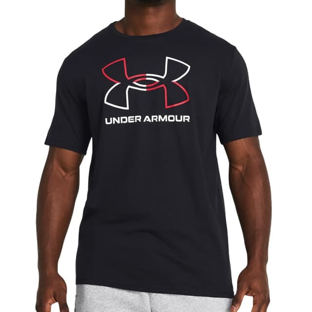 Футболка мужская Under Armour UA GL FOUNDATION UPDATE SS черная 1382915-001