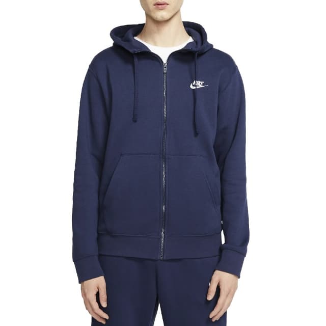 Толстовка мужская Nike Nike Sportswear Club Fleece синяя BV2645-410