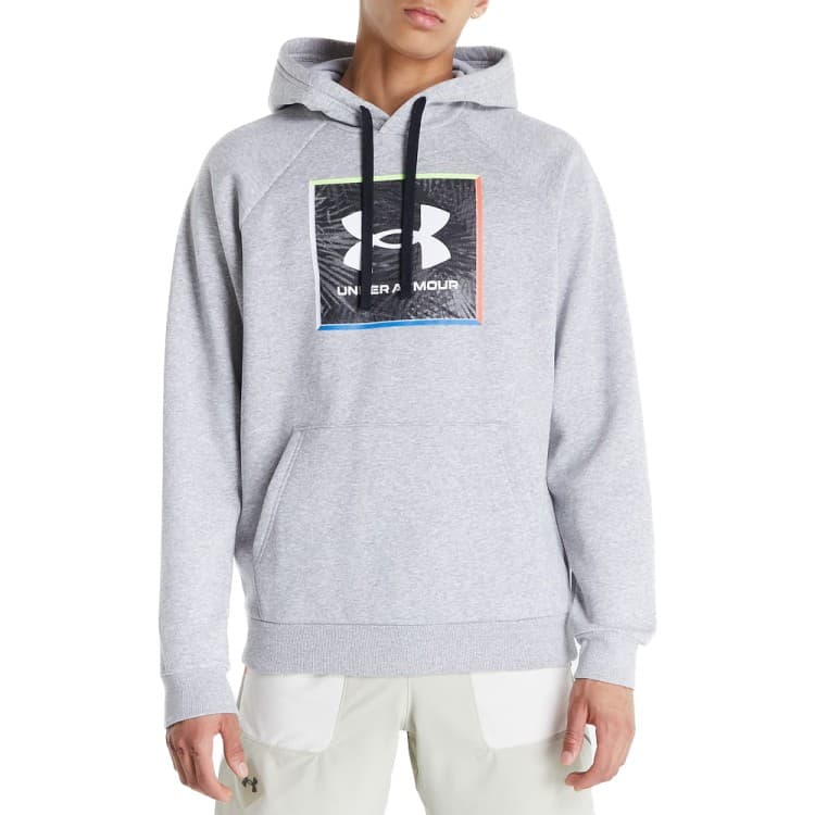 Толстовка чоловіча Rival Flc Graphic Hoodie сіра 1370349-011