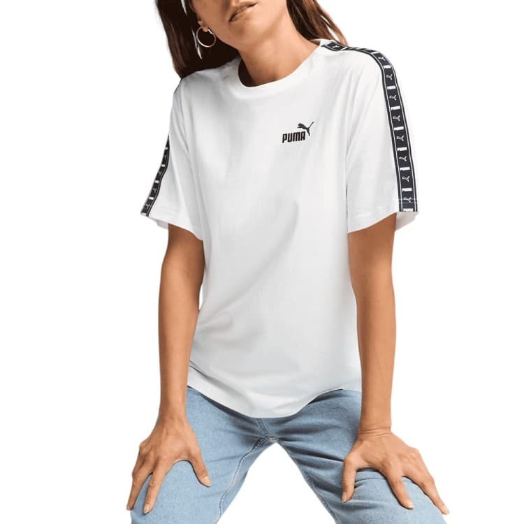 Футболка жіноча Puma TAPE Relaxed Tee біла 68500902