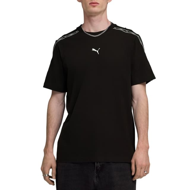 Футболка чоловіча Puma ESS TAPE Tee чорна 69169301
