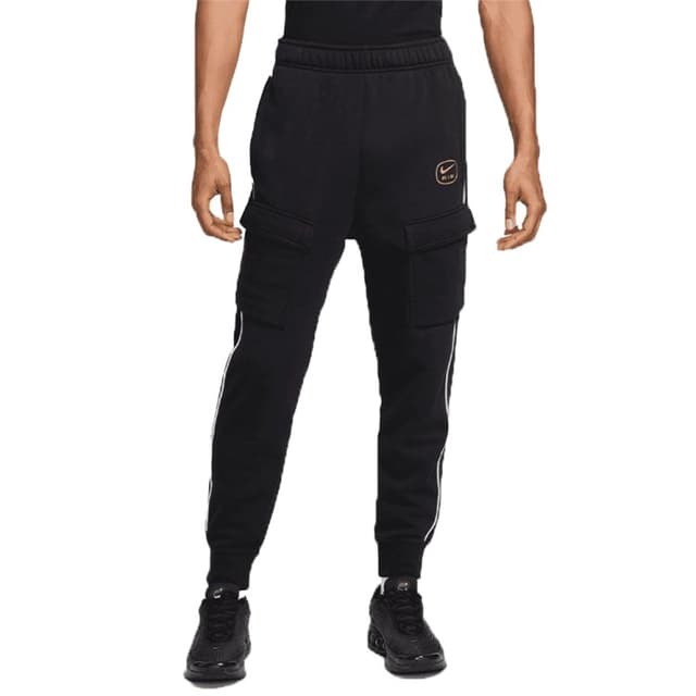 Брюки мужские Nike M NSW SW AIR CARGO PANT FLC BB черные HM0180-010