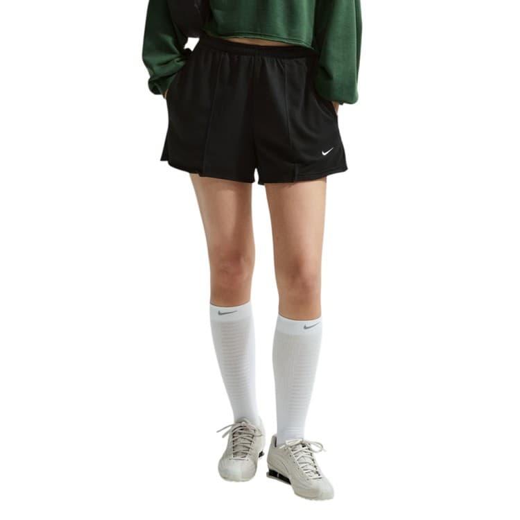 Шорты женские Nike W NSW OFFLN CHLL FT SHORT черные II3980-010