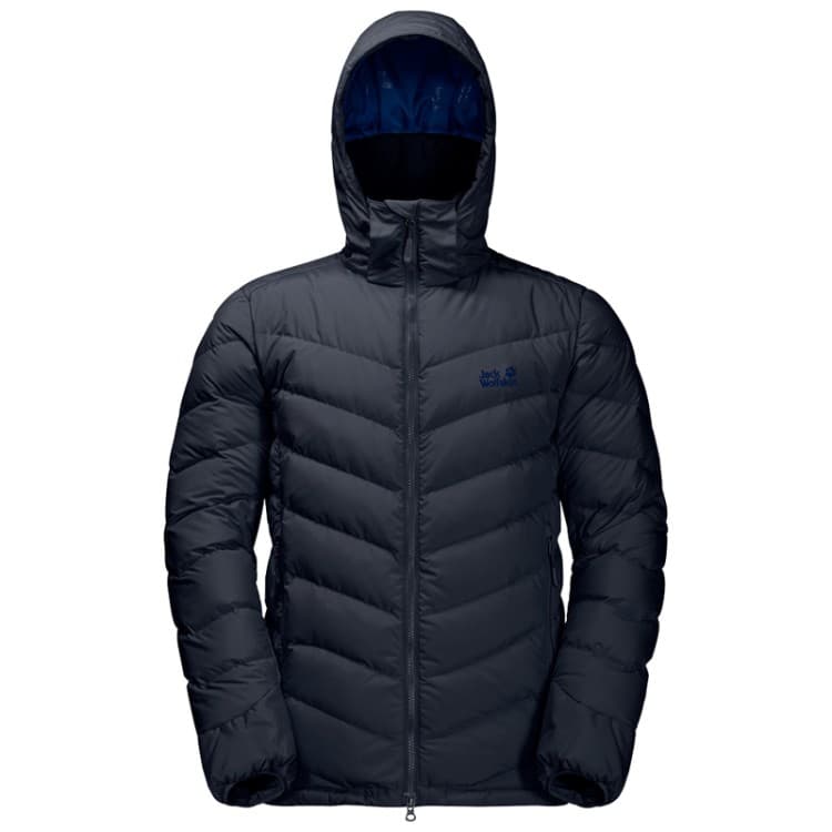 Пуховик мужской Jack Wolfskin черный 1203591-1010