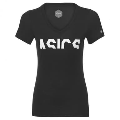 Футболка женская Asics ESNT GPX SS TOP черная 155242-0904